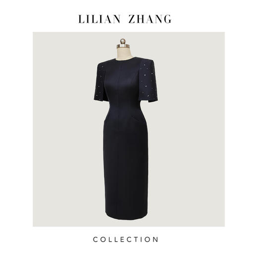 C系列—奢华都市—摩登新宠—英伦风斗篷式连衣裙2401001 商品图0