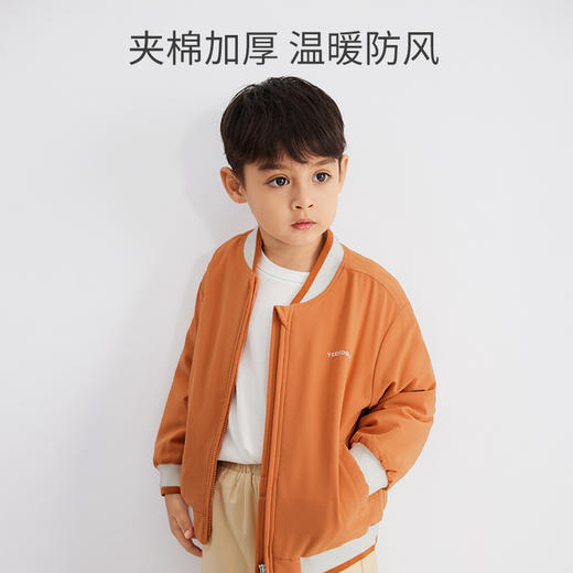 英氏童装儿童外套秋冬款棉服男童女童加厚保暖棉袄 商品图2