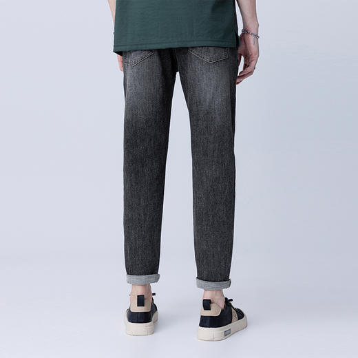 【新品上新】HX 夏季水洗牛仔九分裤S210420023101 商品图2
