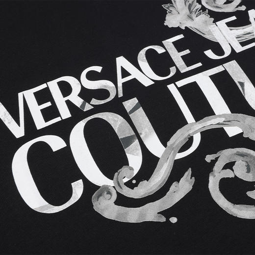 Versace 男士全棉字母印花短袖T恤 11924 商品图10
