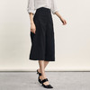 谜底七分阔腿裤女2024年夏季新品通勤风高腰百搭休闲裤242MK0642 商品缩略图3