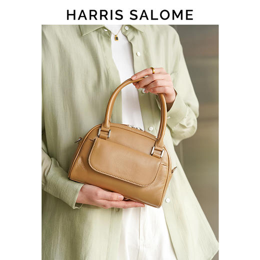 【E】【Harris Salome包包合集】质感琳迪包&枕头包&羽毛包头层牛皮手提单肩斜挎包 商品图8