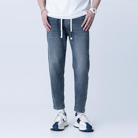 【秒杀专属】HX 夏季水洗萝卜牛仔九分裤S210420006101