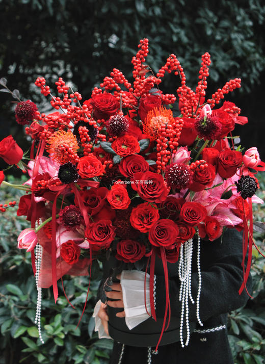 Flowerbene【花有独钟】私人订制抱抱桶花礼 商品图0