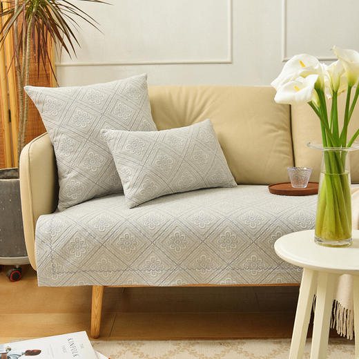 马其顿系列沙发巾棉四季通用高端轻奢防滑 商品图1