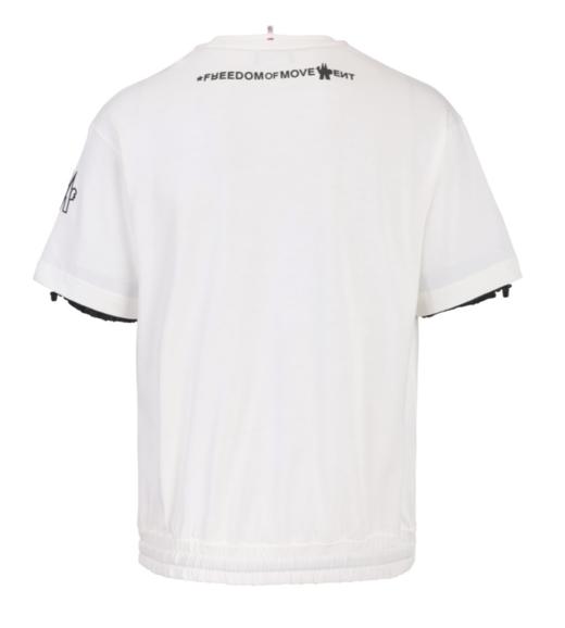 【清仓破价超惠秒】Moncler 盟可睐 男士 经典伸缩收腰/袖口款 全棉短袖T恤 11951 商品图2