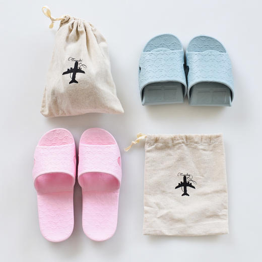 【便携折叠拖鞋】防滑鞋底，韧性鞋身 折叠易携带，居家旅行都方便 商品图1