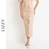 LIZZY优雅文艺范知性通勤修身显瘦半身裙{配立体花腰带}7988 商品缩略图2