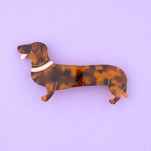 北京仓｜Coucou Suzette-French barrette-法国腊肠狗 发夹［法国设计师］ 商品图0