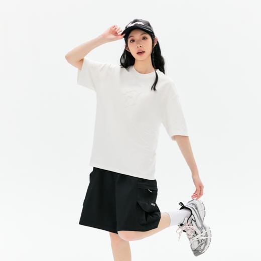 YKYB黄子韬 基础款短袖中性2025夏季新款百搭美式高街潮牌上衣T恤 商品图1