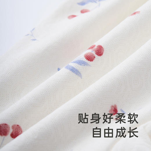 【商场同款】英氏新年喜庆纯棉衣服女宝宝连体衣爬服春季新款 商品图4