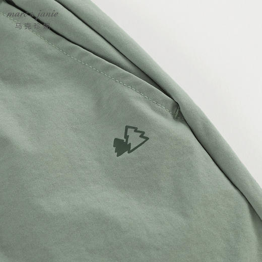 [吸湿速干]马克珍妮男童城市户外宽松直筒降落伞裤春夏新款240539 商品图3