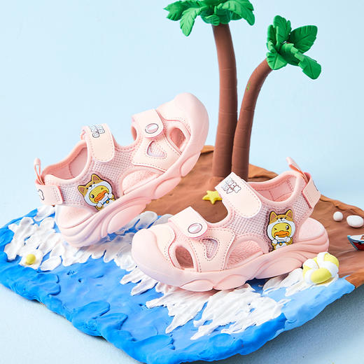 B.Duck小黄鸭童鞋夏季凉鞋22-30 B2583919 商品图2