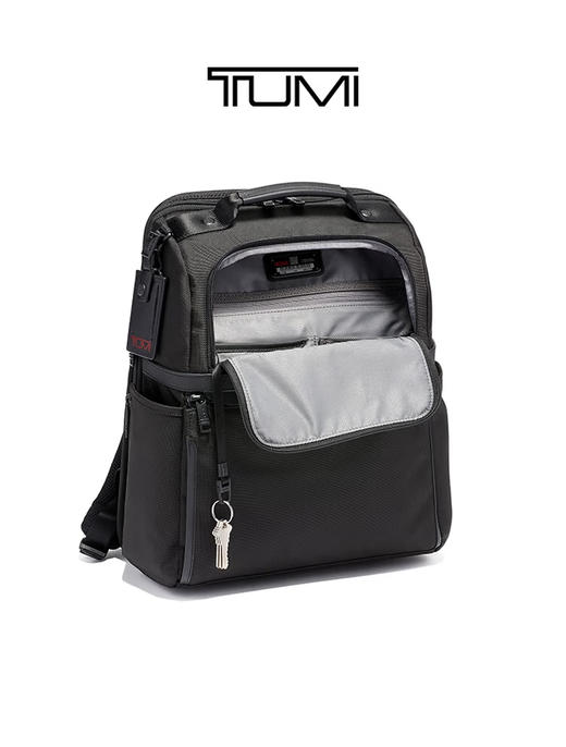 TUMI Alpha 3系列大容量可扩展男士双肩背包 TM02603177D3-F .【刻字后发出的商品，不支持退换货服务】 商品图1