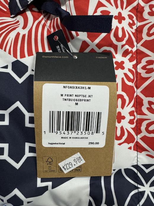 瑕疵THE NORTH FACE/北面 1996NUPTSE男士复古700蓬保暖防风羽绒服 商品图2