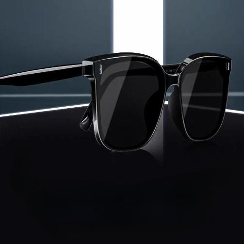 【出行好物！男士墨镜！】男士墨鏡！帅气ins！开车专用！夏季太阳眼鏡！偏光方框！大框设计！不易夹脸！-YJXPDC0402 商品图3