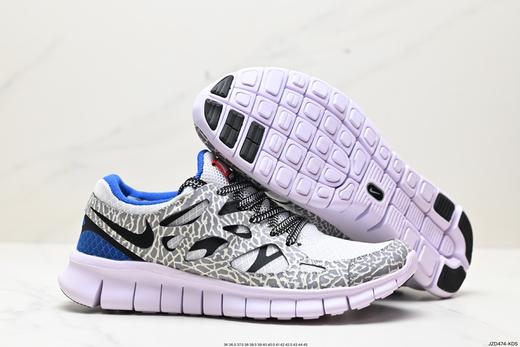 耐克Nike Free Run+ 2赤足二代轻量透气休闲运动跑步鞋537732-004男女鞋 商品图4