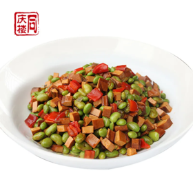 青椒毛豆爆鸡丁(下饭菜)