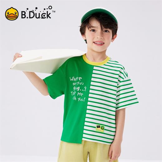 B.Duck小黄鸭童装夏季短袖T恤105-150 BF2501012 商品图3