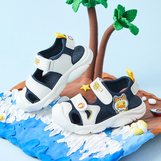 B.Duck小黄鸭童鞋夏季凉鞋22-30 B2583919 商品图4