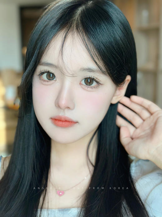 [韩国美瞳]AnSerua 韩产年抛硅水凝胶 矫正片 散光近视干眼敏感眼结膜炎福音（2片） 商品图6