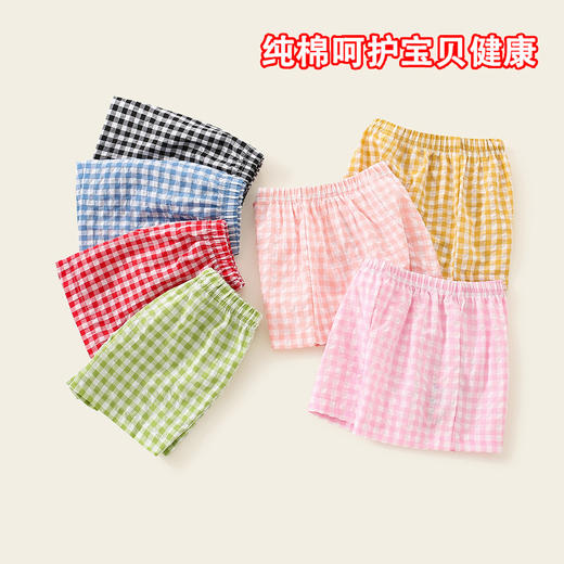 【多色可选，百搭透气！】女童纯棉休闲短裤2024新款小女孩韩版，外穿夏装薄裤子中小童百搭潮-lm！ 商品图0