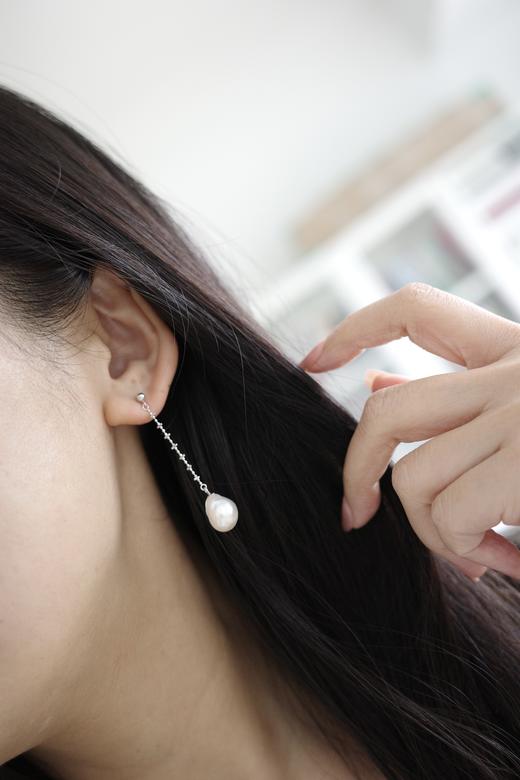 澳白巴洛克耳线 商品图1