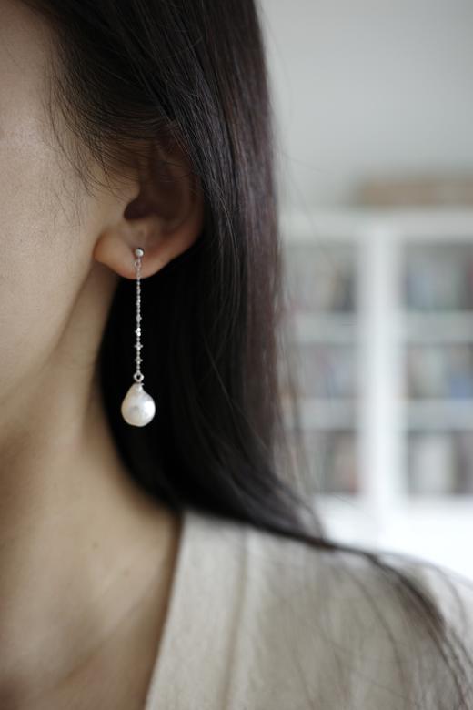 澳白巴洛克耳线 商品图2