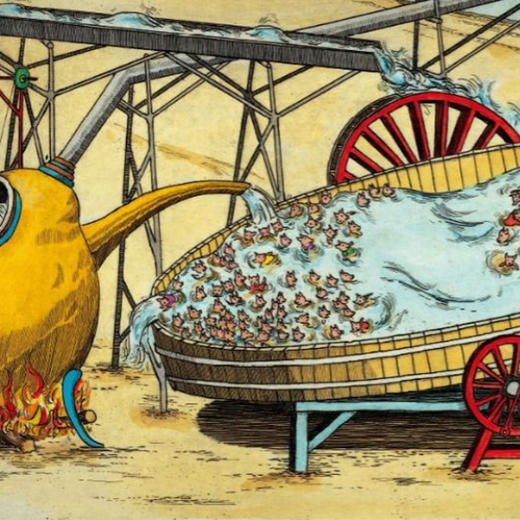 《STEAM科学绘本·猪猪镇的奇妙运转》（全5册）【赠绘本《小浣熊阿奇亚》1本】 商品图11