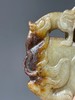 和田褐沁白玉瑞狮腰带扣环，顺丰包邮 商品缩略图9