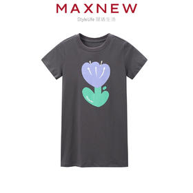 【T恤】童装云感棉抗菌可爱花朵印花T恤 1N2351211