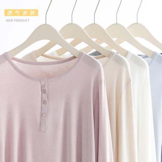 2件99元 ~ MUYANHUAN 醋酸带扣罩衫  柔软丝滑亲肤透气显瘦 商品图7