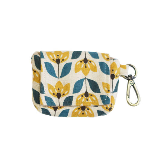 HUJI祤集Snap收纳包插画花花 商品图0