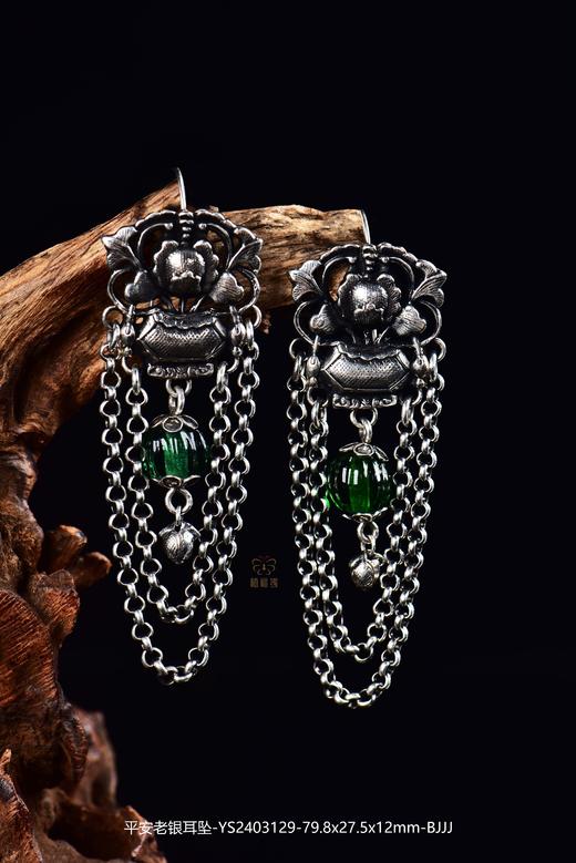 【一览富贵】老银耳坠-YS2403129 商品图0