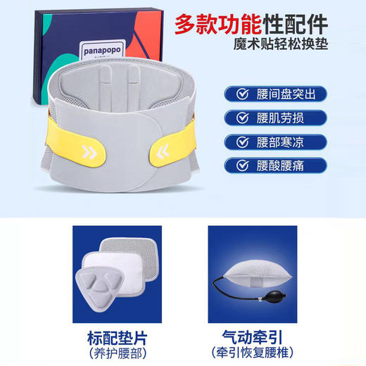 PANAPOPO腰部固定器（护腰柔韧腰托款） 商品图3