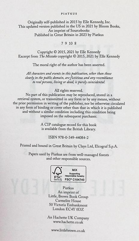 预售 【中商原版】Off Campus系列 第1部 交易 The Deal 英文原版 Elle Kennedy 青春 爱情小说 浪漫爱情 商品图4