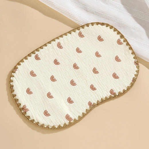 【2条装！天然全棉云片枕】新生婴儿十层棉纱布平枕初生枕巾宝宝云片枕头防吐奶枕垫吸汗低枕 商品图10