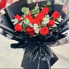 鲜花花束系列 11朵红玫瑰花束 商品缩略图0