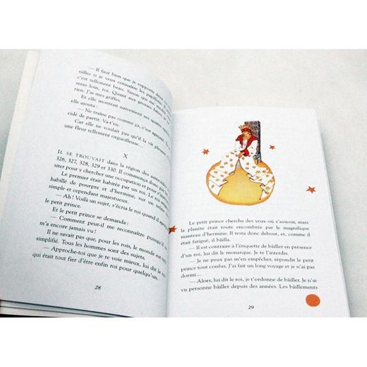 Collins柯林斯 法语原版 小王子Le Petit Prince French经典名著 儿童文学小说法语书 英文原版 商品图2