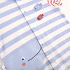 棉果果夏季新品男童纯棉条纹对开连体衣M212722224271 商品缩略图3