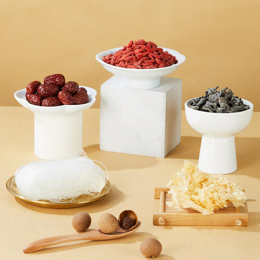 燕之坊伴手礼 抬头见禧704g/箱 干货礼盒 桂圆银耳木耳枸杞粉丝红枣 商品图2