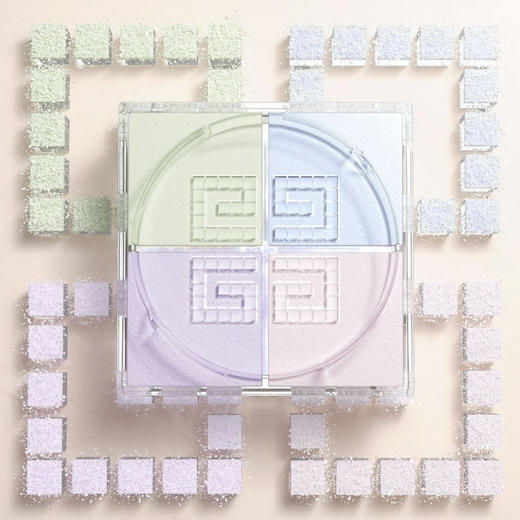 法国 GIVENCHY纪梵希 明星四宫格持妆控油定妆散粉 12g 商品图4