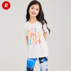 reima男女儿童T恤大童2024春夏新款木糖醇凉感防晒白色圆领短袖 商品缩略图2