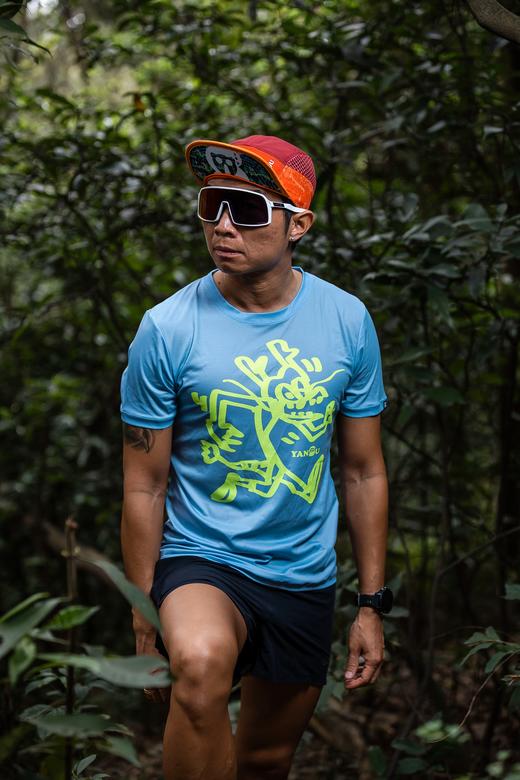 严素快干跑步TEE，LongRunner长跑人，短袖T恤 男/女款 速干快干 严素态度 商品图0