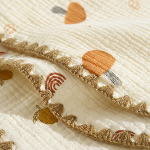 【2条装！天然全棉云片枕】新生婴儿十层棉纱布平枕初生枕巾宝宝云片枕头防吐奶枕垫吸汗低枕 商品图2