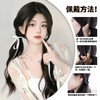 双马尾长发辫子女自然麻花辫长马尾可扎马尾仿真发甜妹卷发双马尾 商品缩略图6
