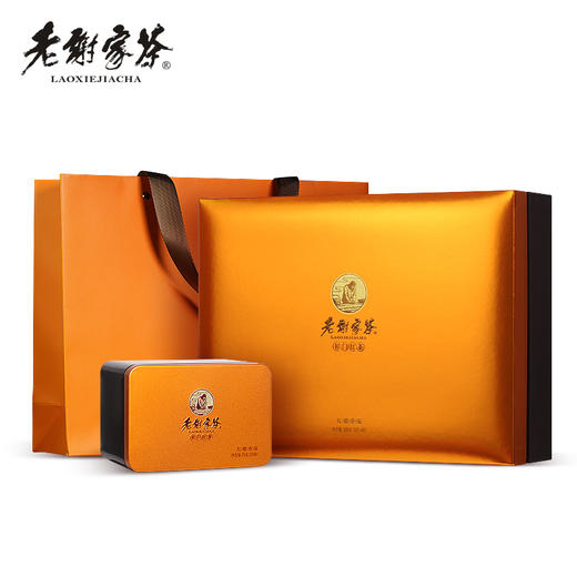 老谢家茶 祁红香螺 红螺香毫礼盒 300g 商品图3