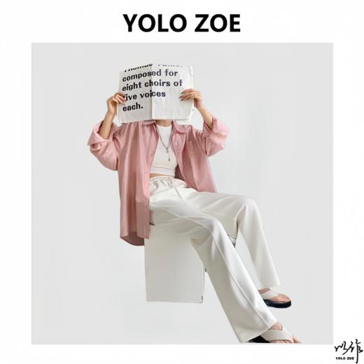 心选丨YOLO ZOE以作 兰精天丝衬衫 商品图4