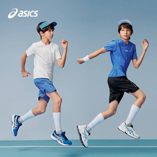 ASICS/亚瑟士童装2024春夏季男女童吸湿速干柔软舒适弹力运动短裤 商品图4