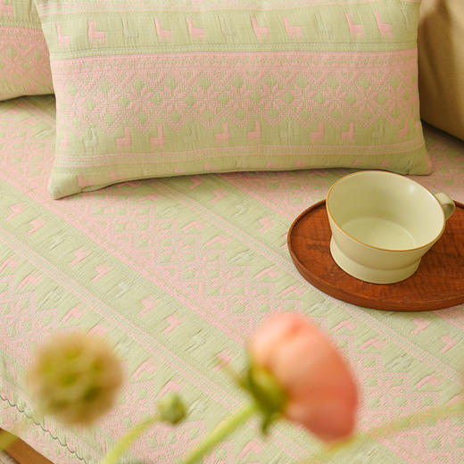 动物园漫步系列沙发巾靠包棉四季通用高端轻奢防滑 商品图1